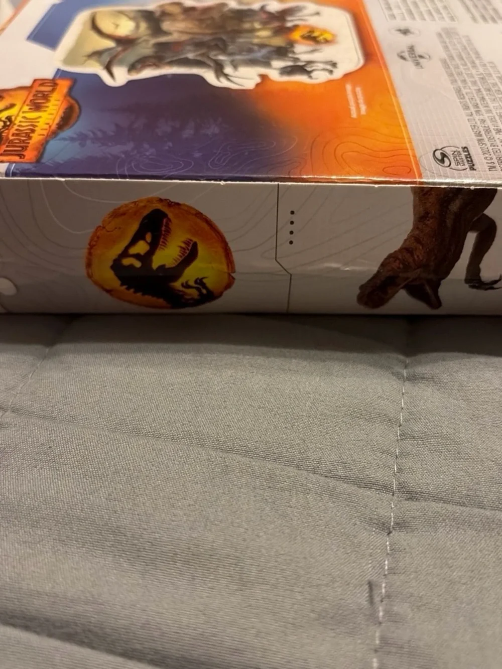 Jurassic World Dominion Kids Shaped Puzzle - Orange and Black